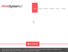 Tablet Screenshot of printsystem.pl